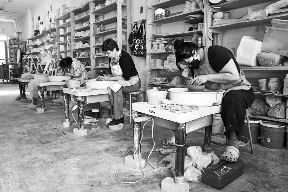 Hand / Thrown Pottery Studio studio photo
