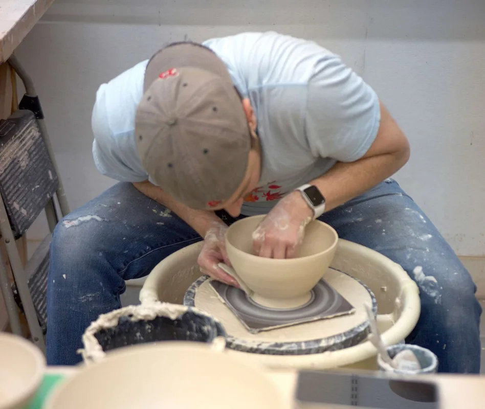 Feet of Clay Pottery studio photo