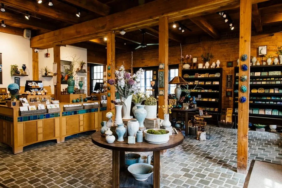 Pewabic Pottery studio photo