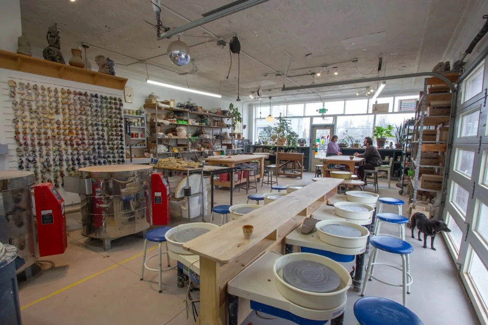 Ceramics School studio photo