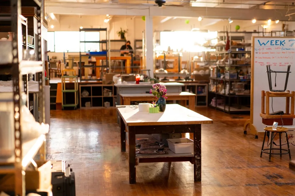 Gather Pottery studio photo