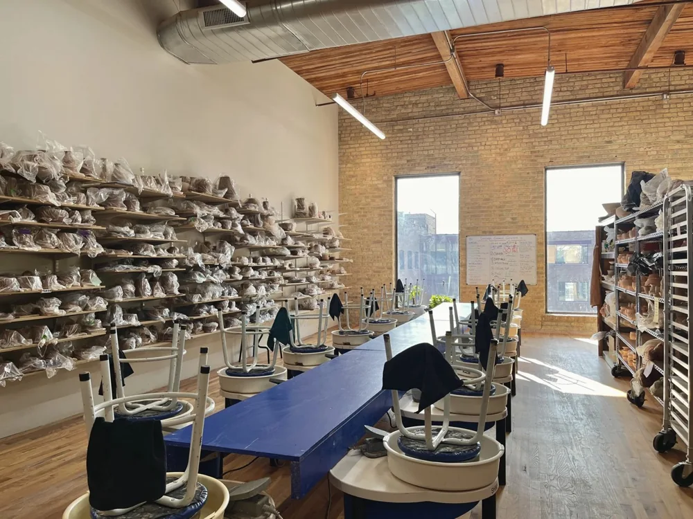 Chicago Ceramic Center studio photo