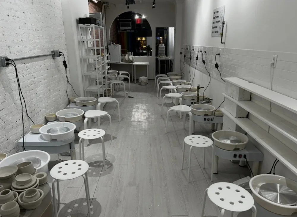 Pottery NYC studio photo