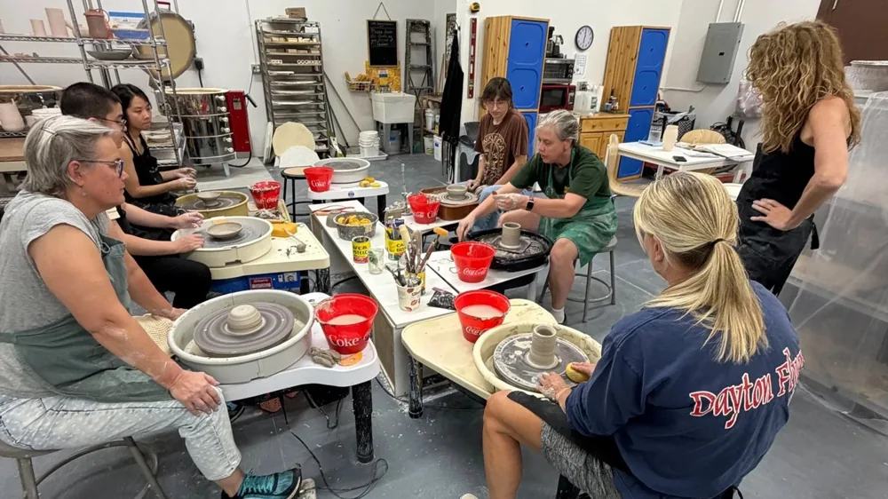 Little Sparrow Ceramics studio photo